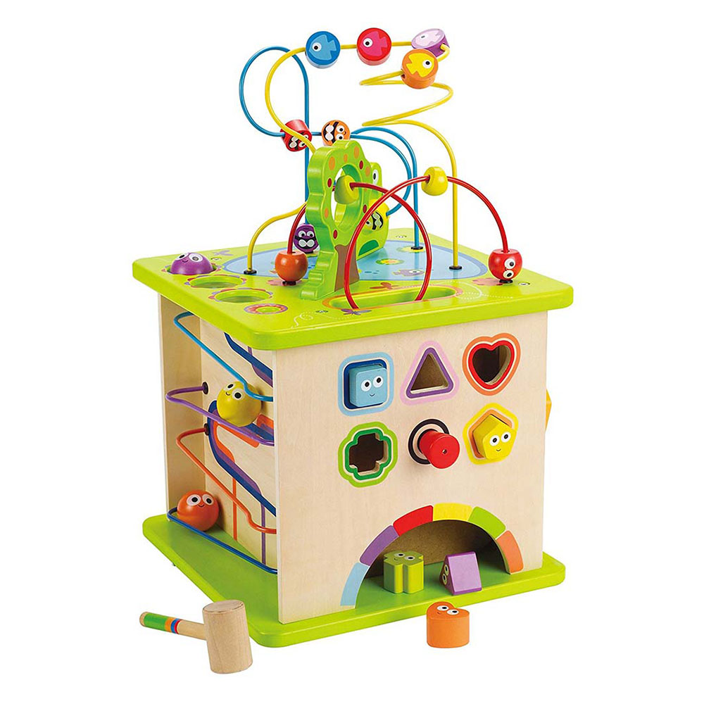 Hape - Personalized Country Critters Play Cube