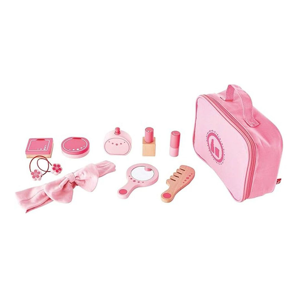 Hape - Personalized Beauty Belongings Make-Up Playset - 11 Pc Set