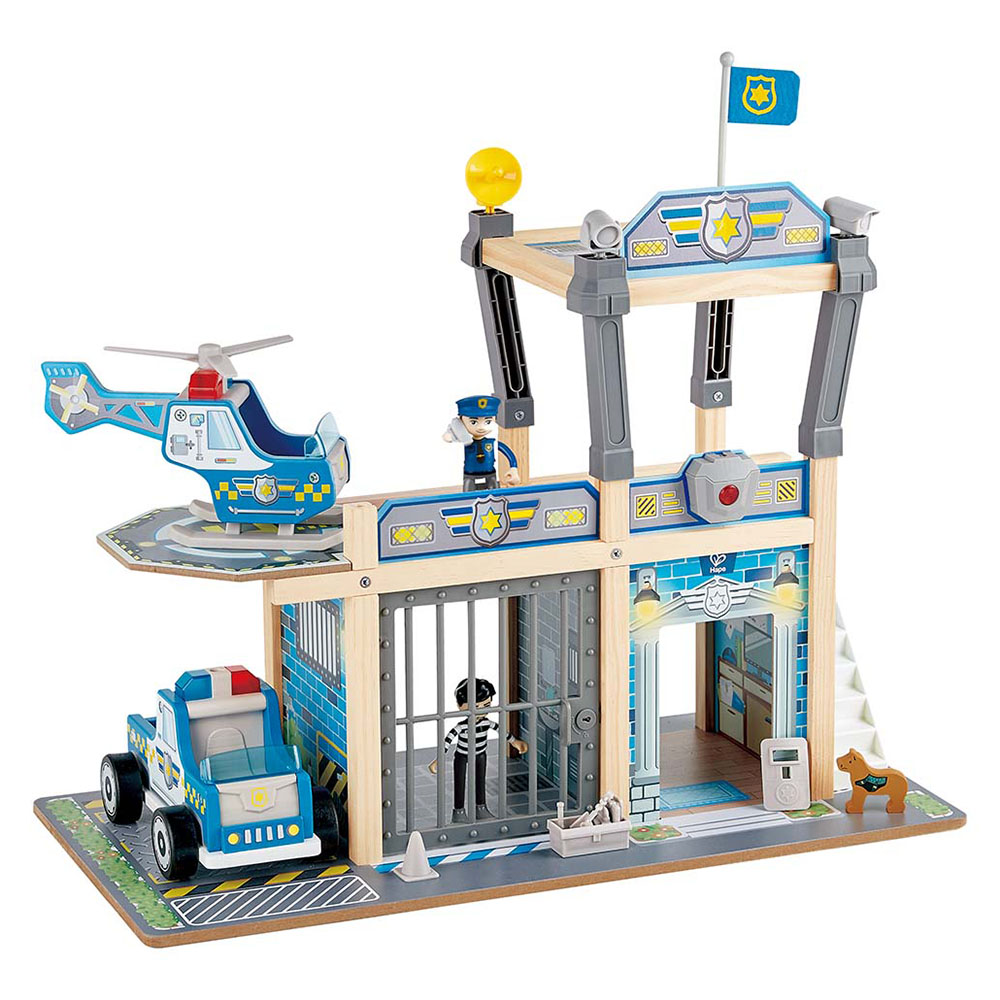 Hape - Personalized Metro Police Dept Playset