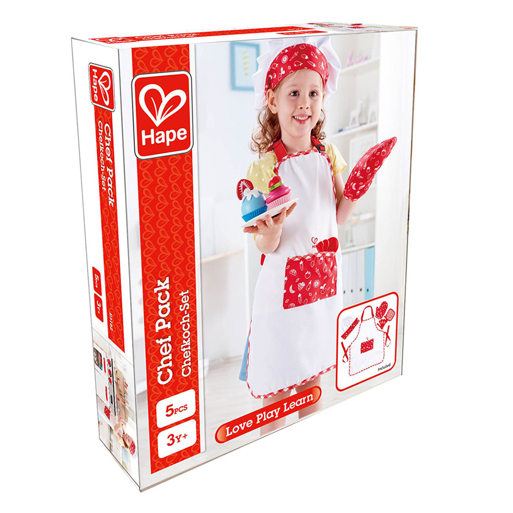 Hape - Personalized Chef Pack - 5 Pc Set