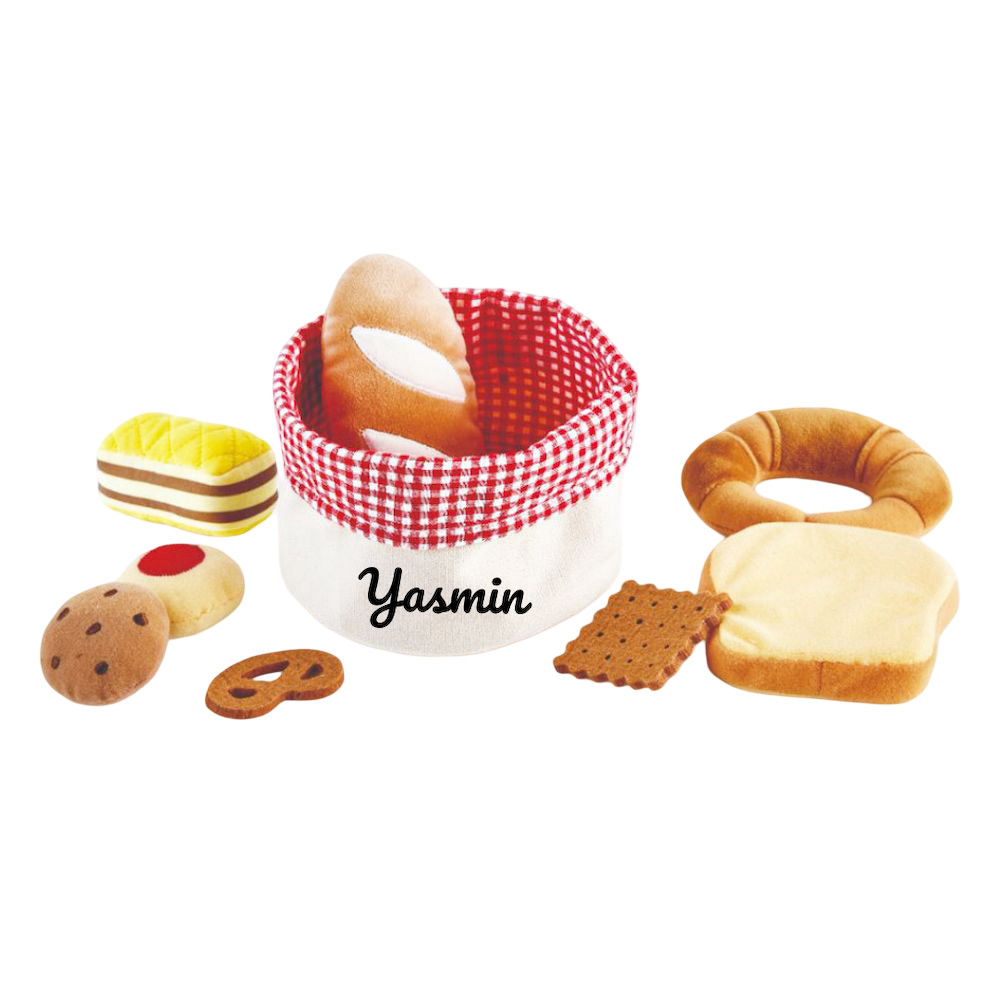 Hape - Personalized Toddler Bread Basket Playset