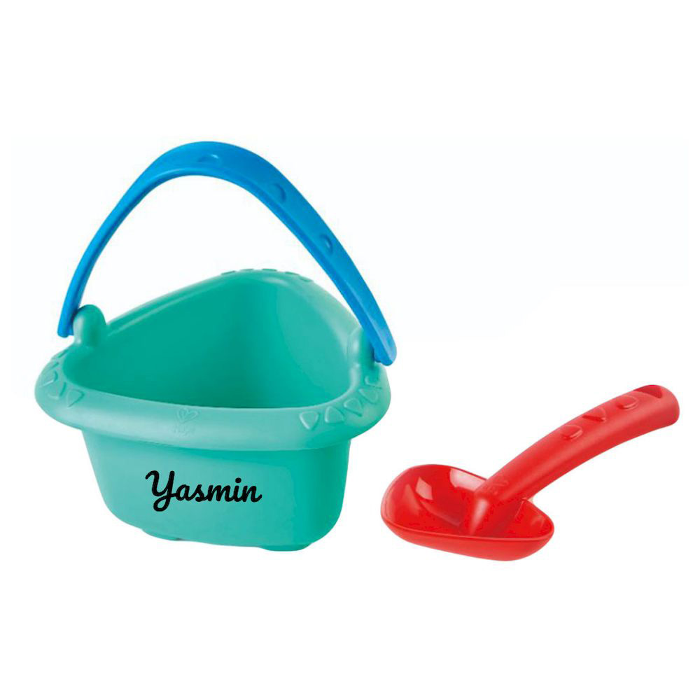 Hape - Personalized Baby Bucket And Spade Toy