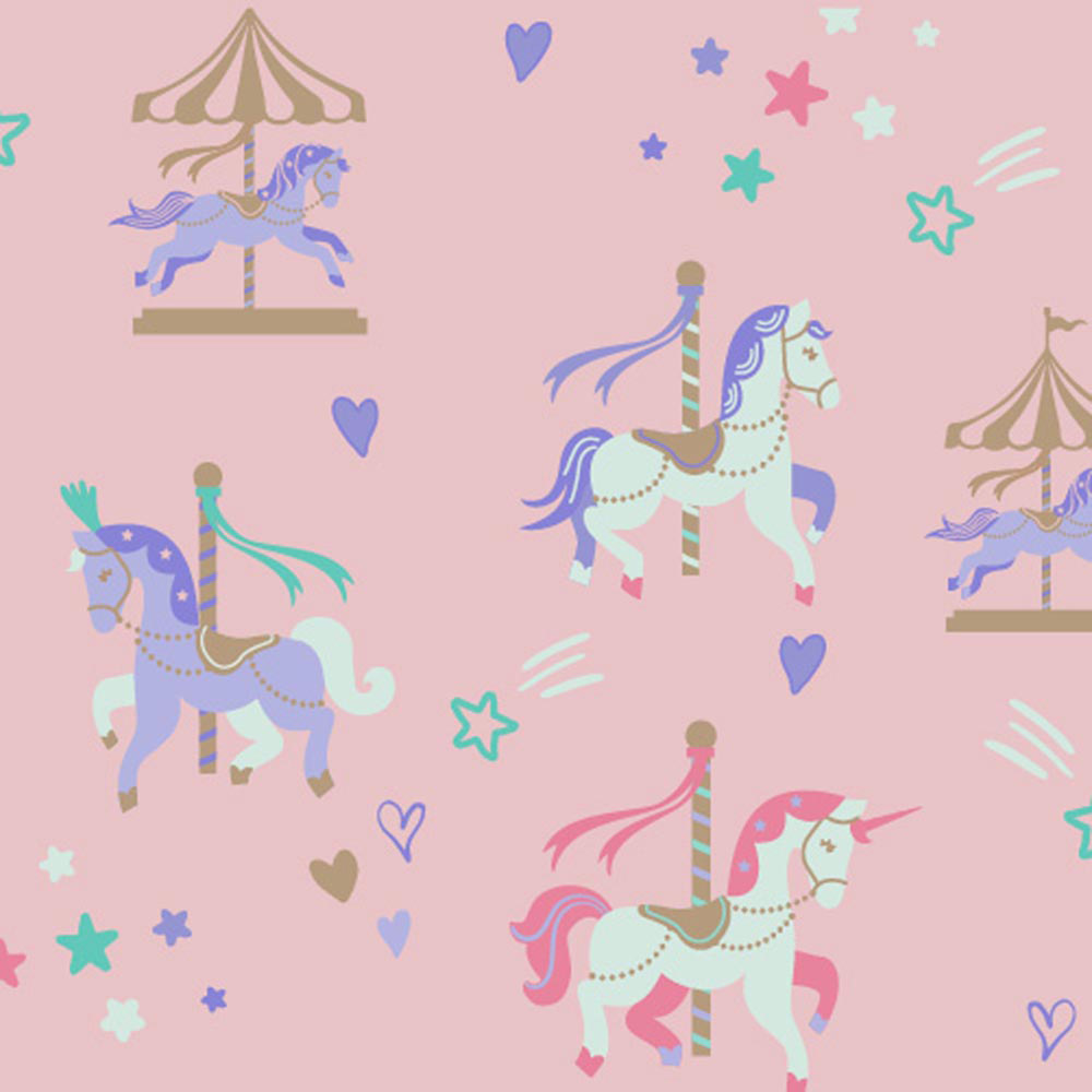 Bentgo - Personalized 5-Compartment Kids Lunch Box - Carousel Unicorns