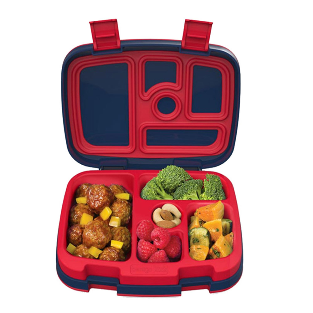 Bentgo - Personalized 5-Compartment Kids Lunch Box - Rocket