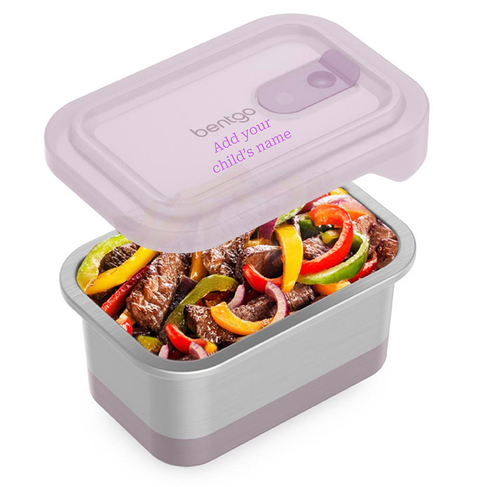 Bentgo - Personalized Microsteel Heat And Eat Lunch Box - Dusk - 750 ml