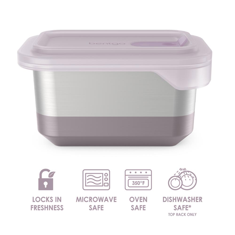 Bentgo - Personalized Microsteel Heat And Eat Lunch Box - Dusk - 750 ml