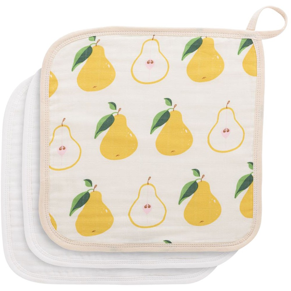 Anvi Baby - Personalized Face Cloth - Pearfect - 3 Pc Set