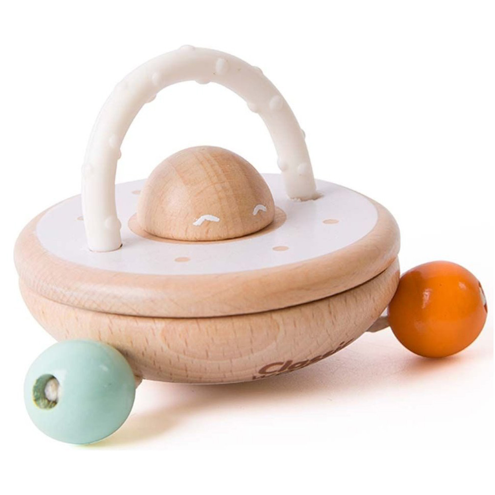 Classic World - Personalized UFO Baby Rattle BPA Free +6 months