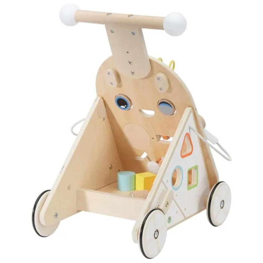 Classic World - Personalized Wooden Robot Activity Walker