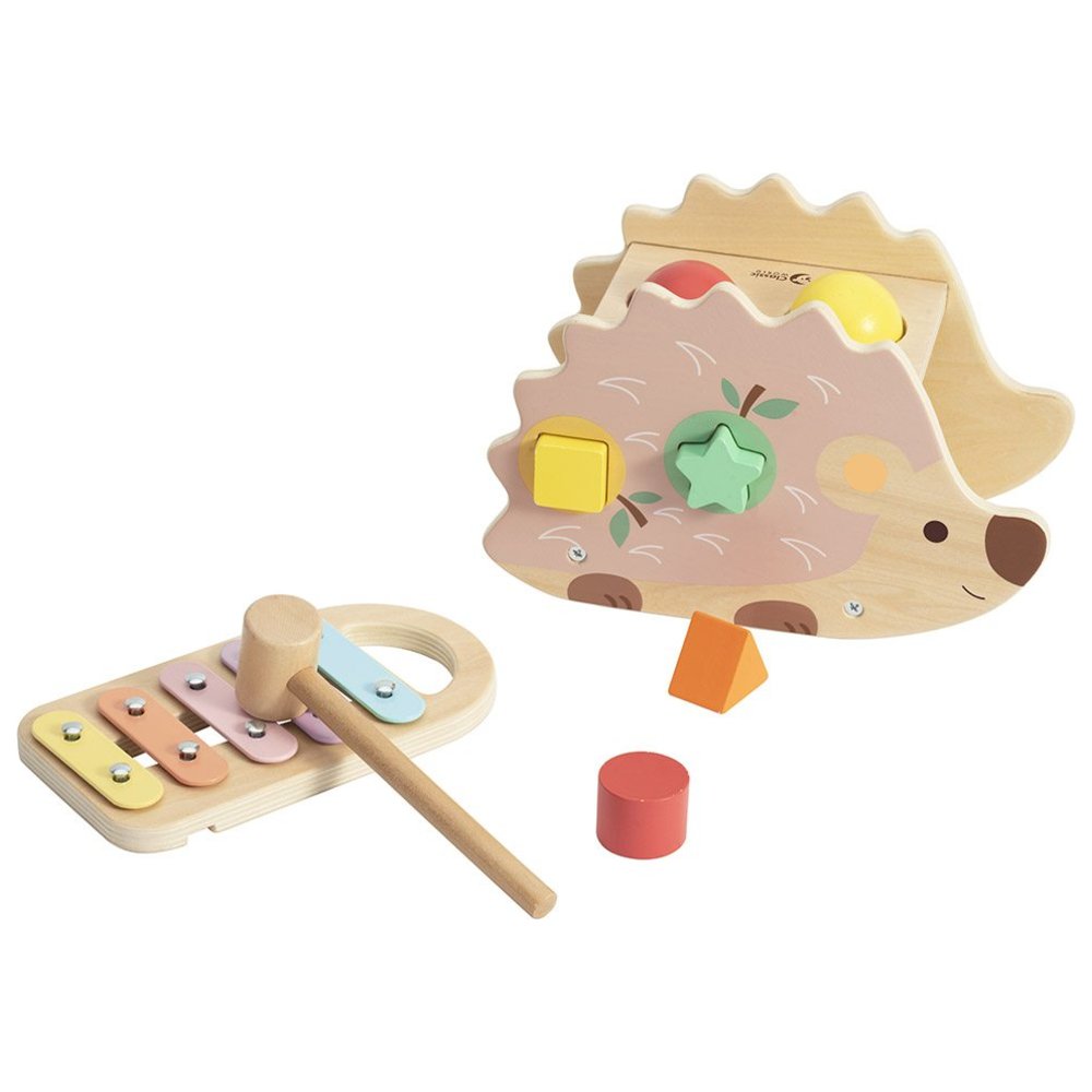 Classic World - Personalized 3-in-1 Pounding Bench & Xylophone & Shapes
