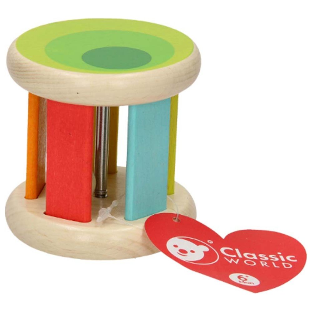 Classic World - Personalized Roller Rattle