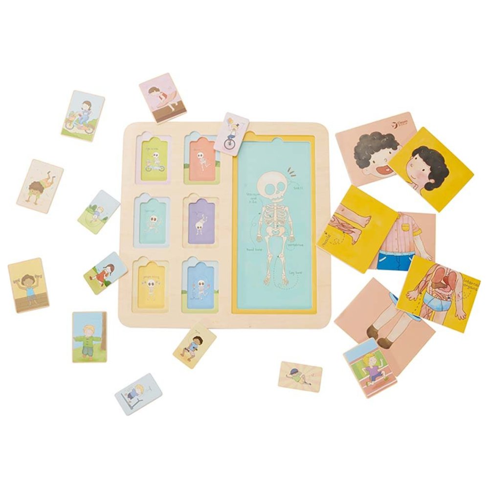 Classic World - Personalized Body Puzzle - 9 Pc Set