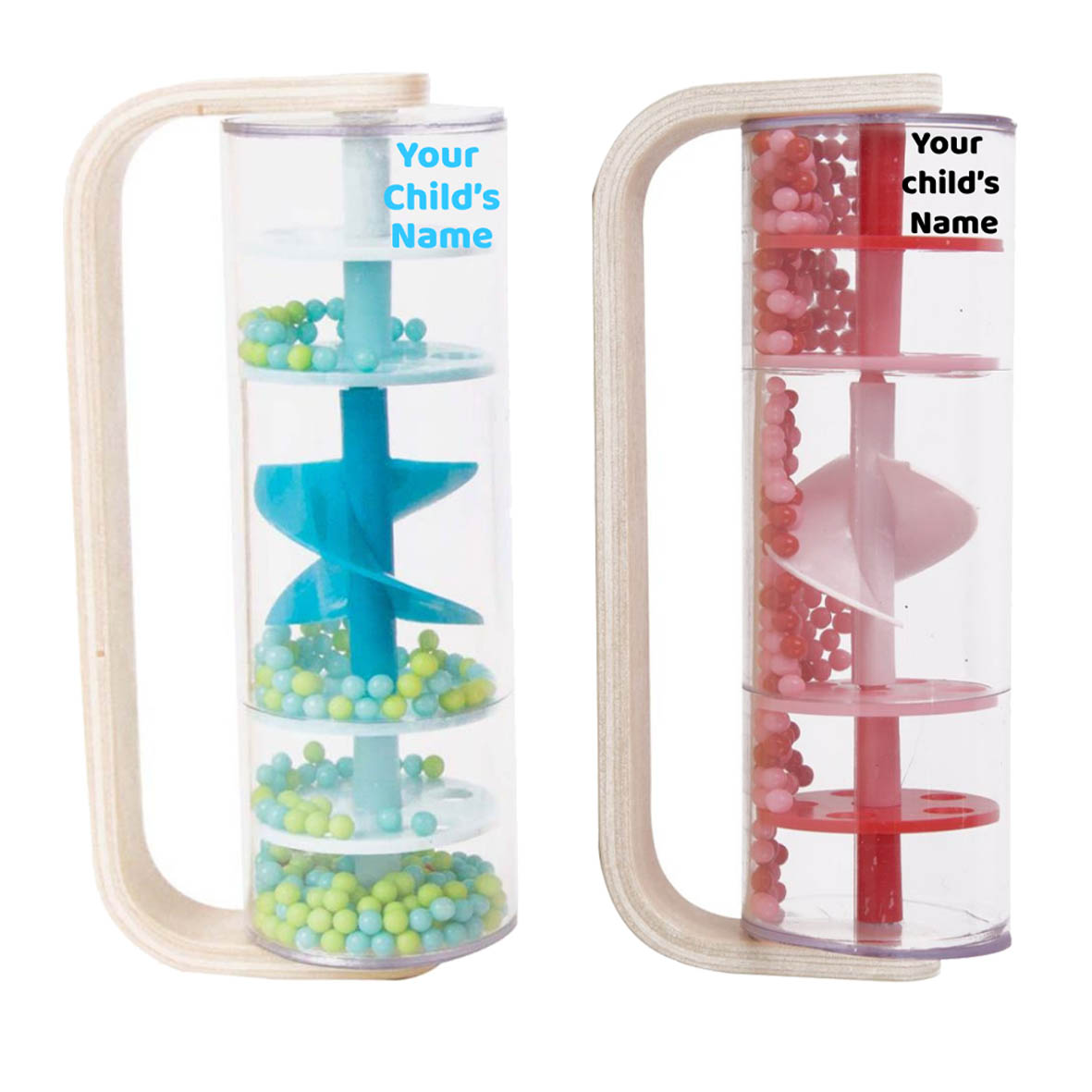 Classic World - Personalized Rainmaker Sensory Wooden Toy