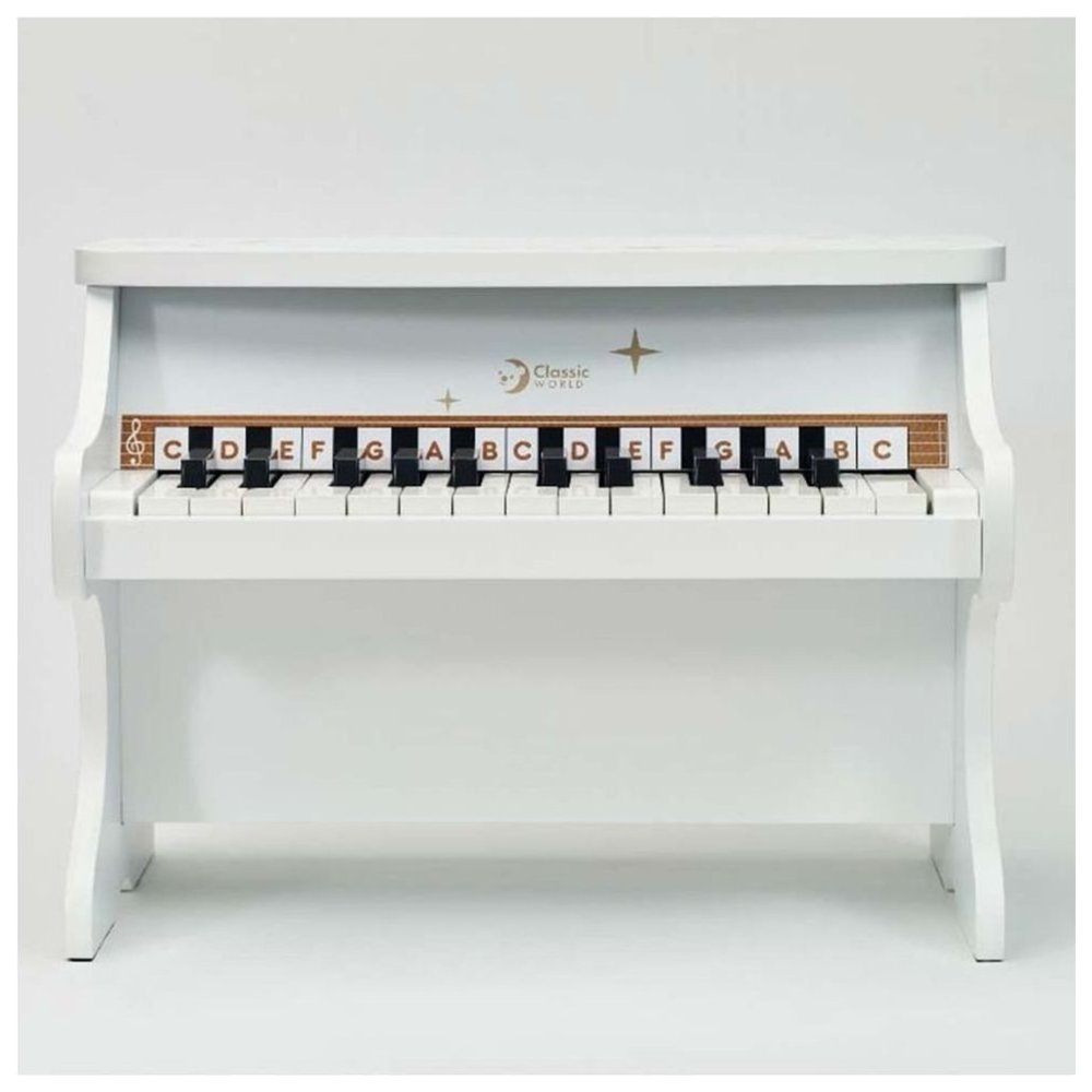 Classic World - Personalized Fantasy Piano Toy - White