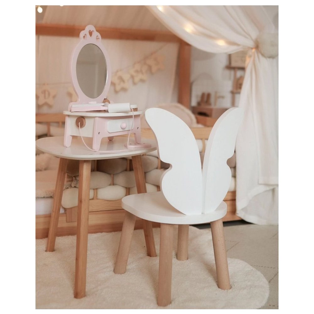 Classic World - Personalized Wooden Dresser With Accessories - Pink