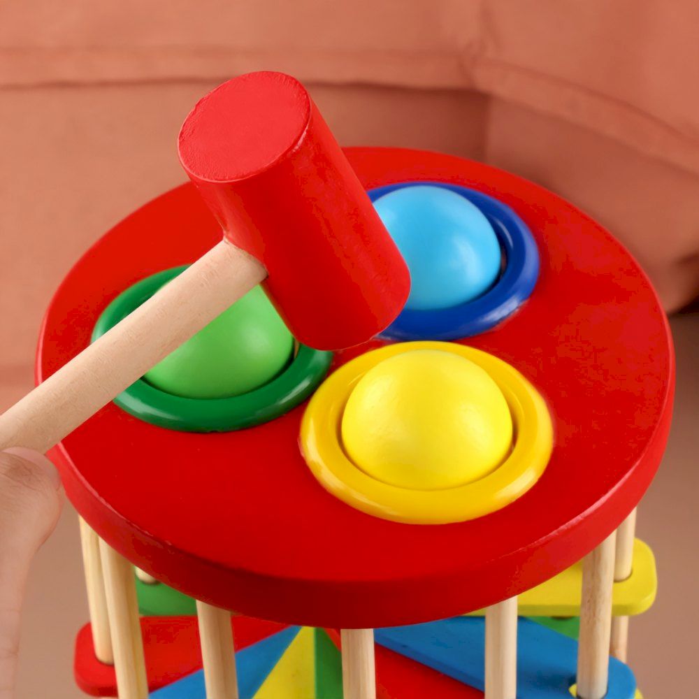 Factory Price - Personalized Knocking Ball Ladder With Hammer