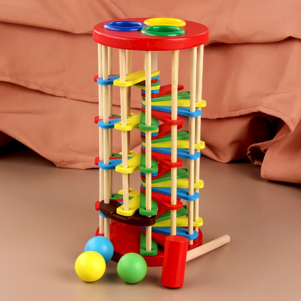 Factory Price - Personalized Knocking Ball Ladder With Hammer