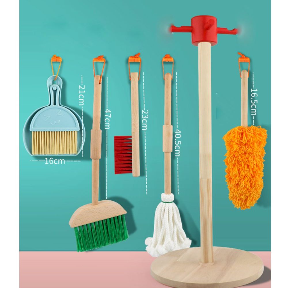 Factory Price - Personalized Kids Wooden Cleaning Tools