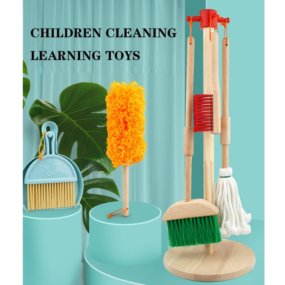 Factory Price - Personalized Kids Wooden Cleaning Tools
