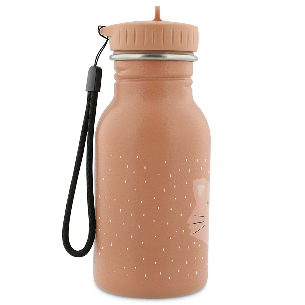 Trixie - Personalized Stainless Steel Water Bottle - Mrs. Cat - 350 ml