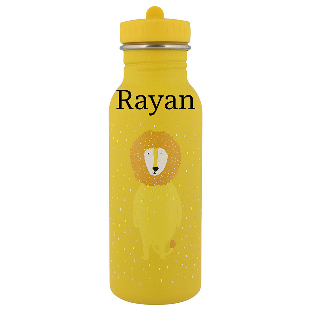 Trixie - Personalized Stainless Steel Bottle - Mr. Lion - 500 ml