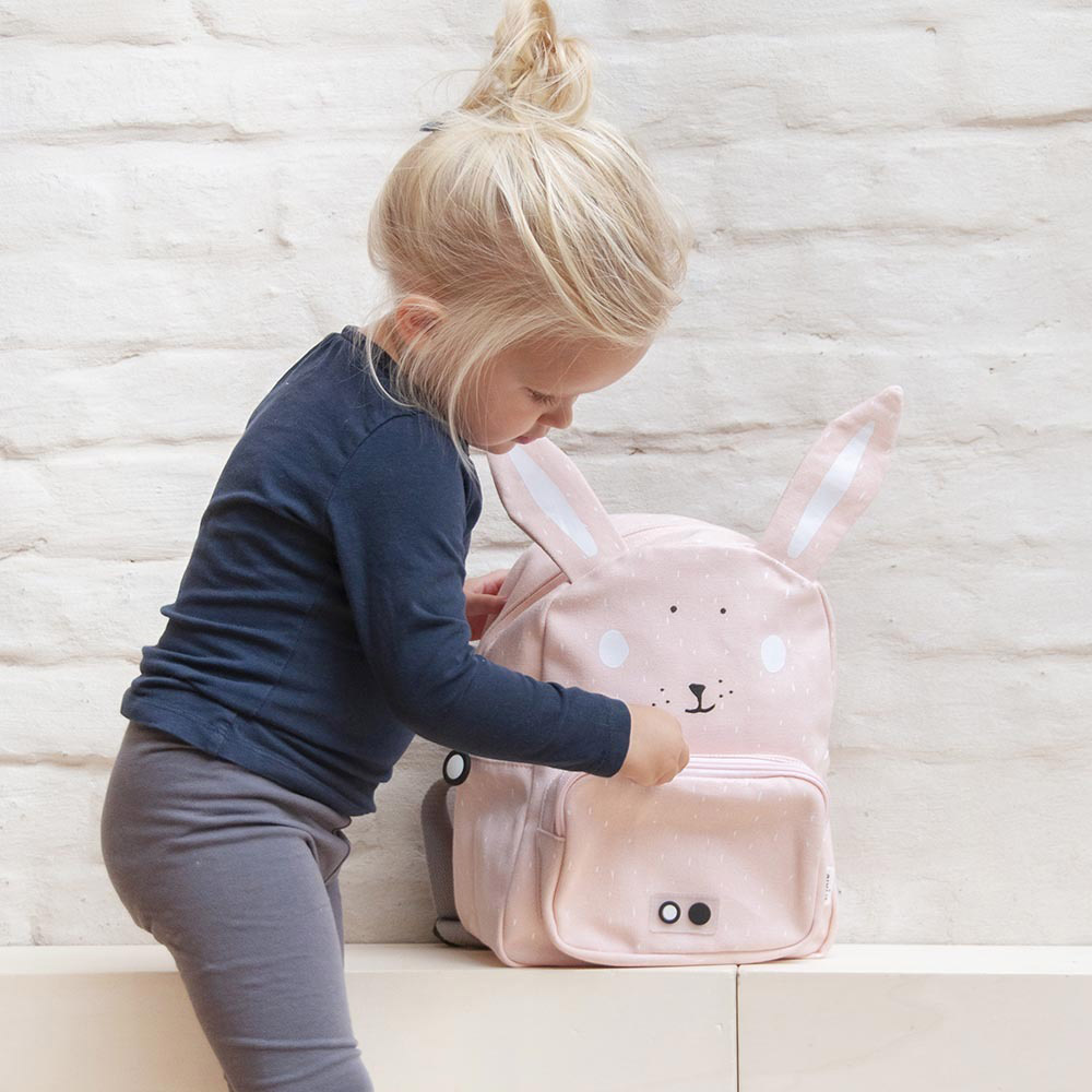 Trixie - Personalized Kids Backpack - Mrs. Rabbit - 12-Inch