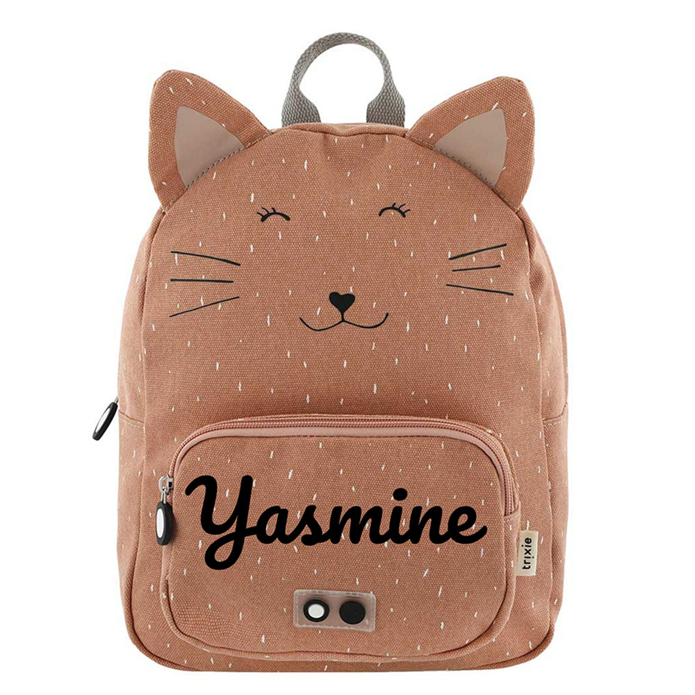 Trixie - Personalized Kids Backpack - Mrs. Cat - 12.20-Inch