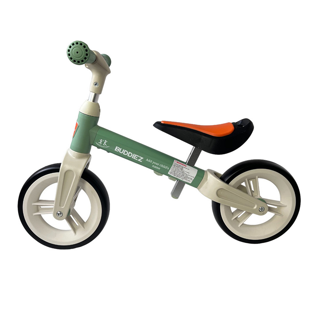Buddiez - Personalized Kids Balance Bike - Green