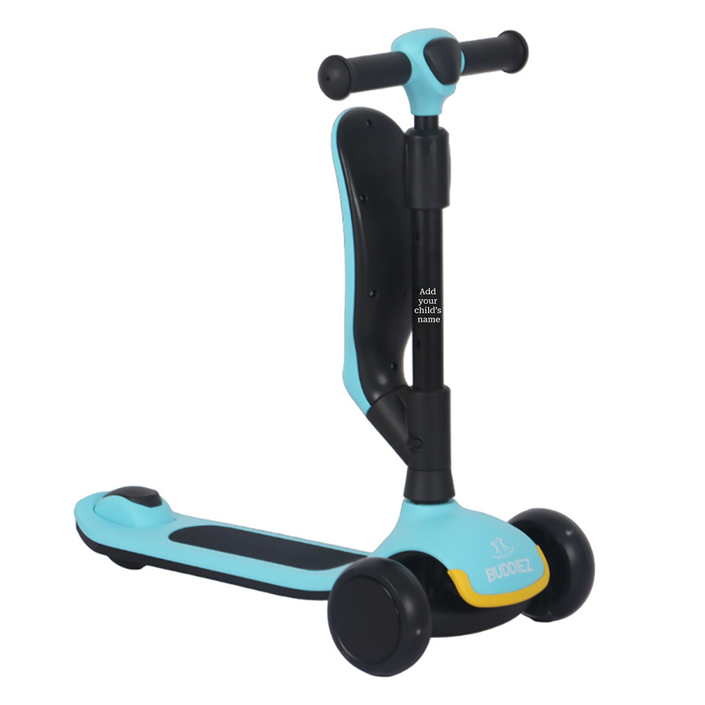 Buddiez - Personalized 2-In-1 Robin Light Scooter