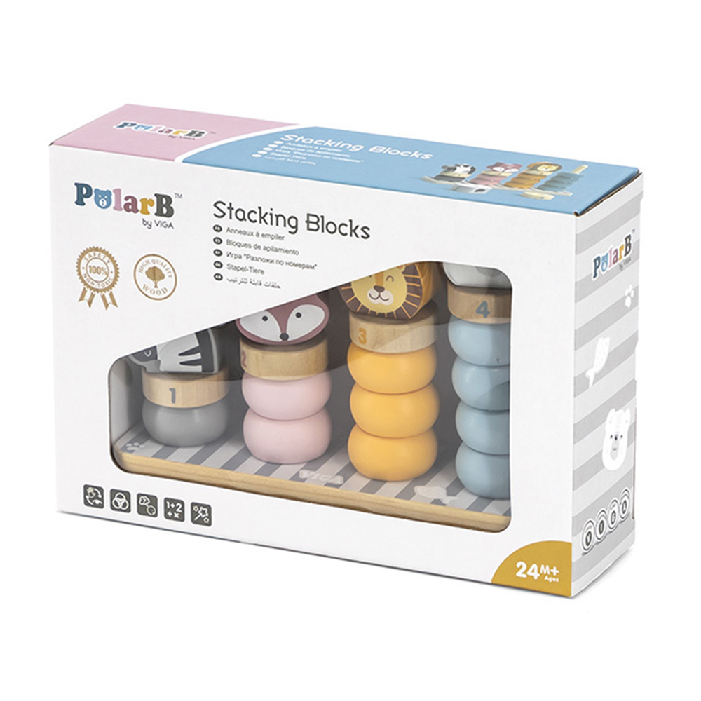 PolarB - Personalized Animal Stacking Blocks