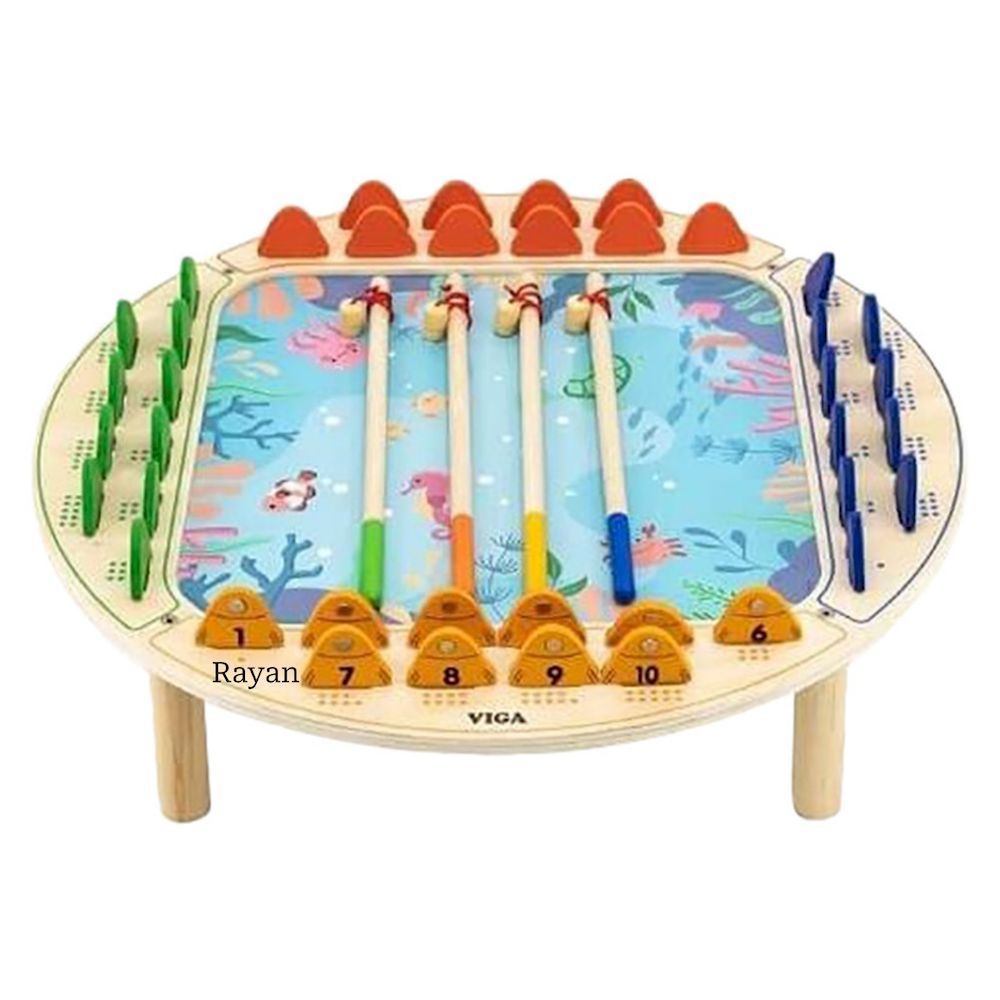 Viga - Personalized Fishing Table Game - Multicolor
