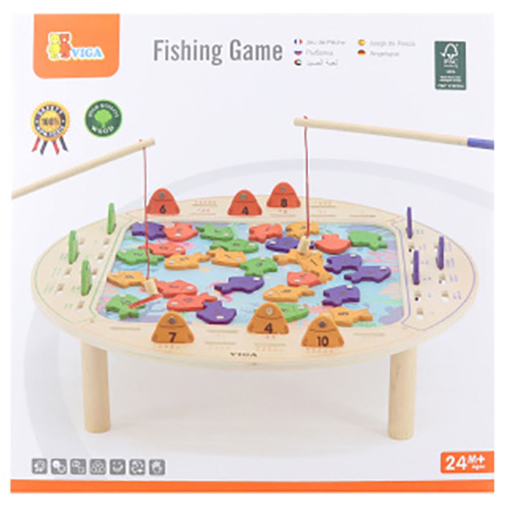 Viga - Personalized Fishing Table Game - Multicolor