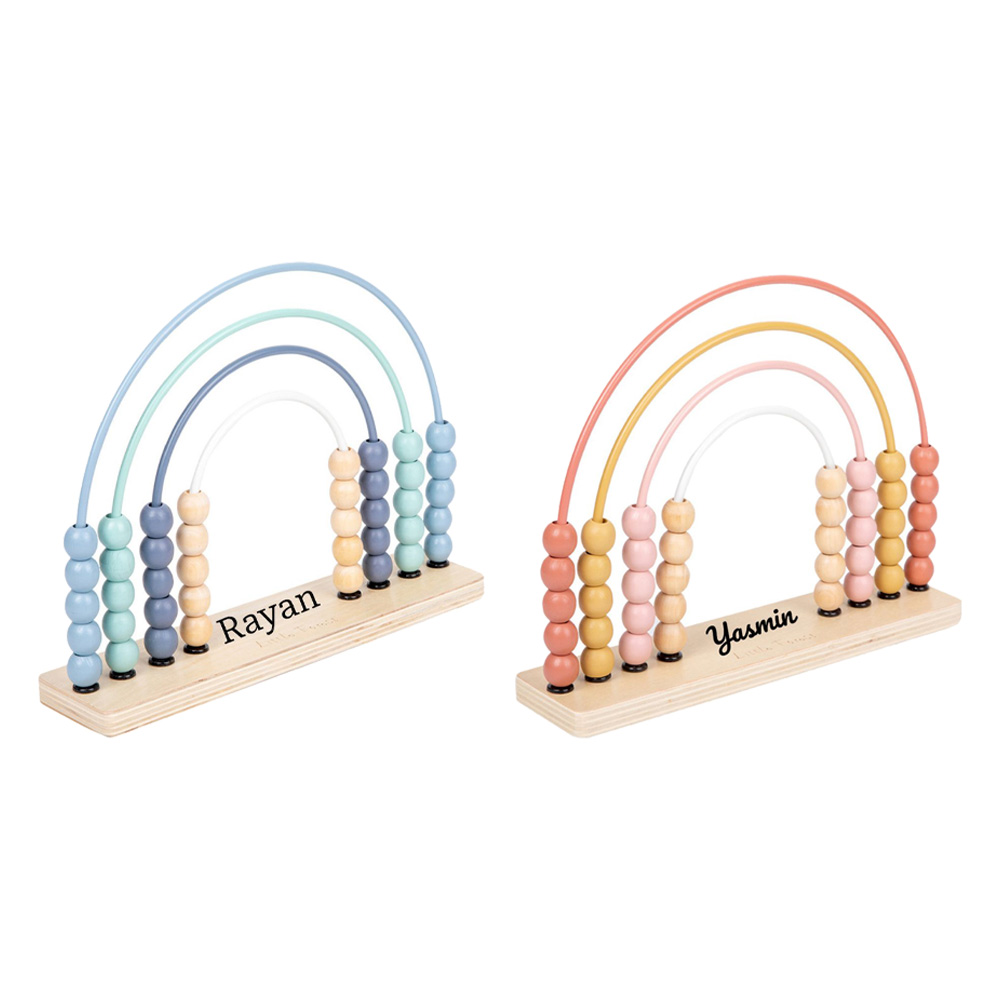 Factory Price - Personalized Rainbow Arithmetic Wooden Abacus
