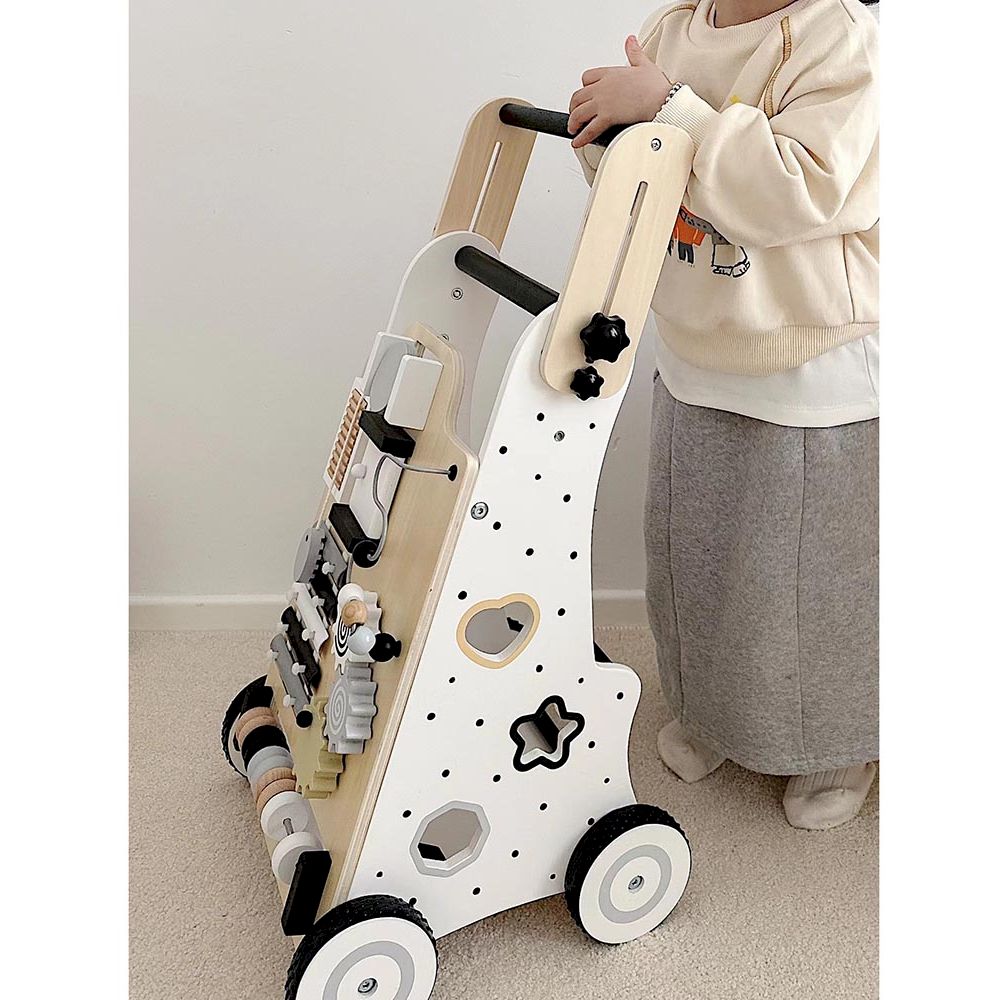 Factory Price - Personalized Wooden Baby Walker And Multifunctional Activity Center
