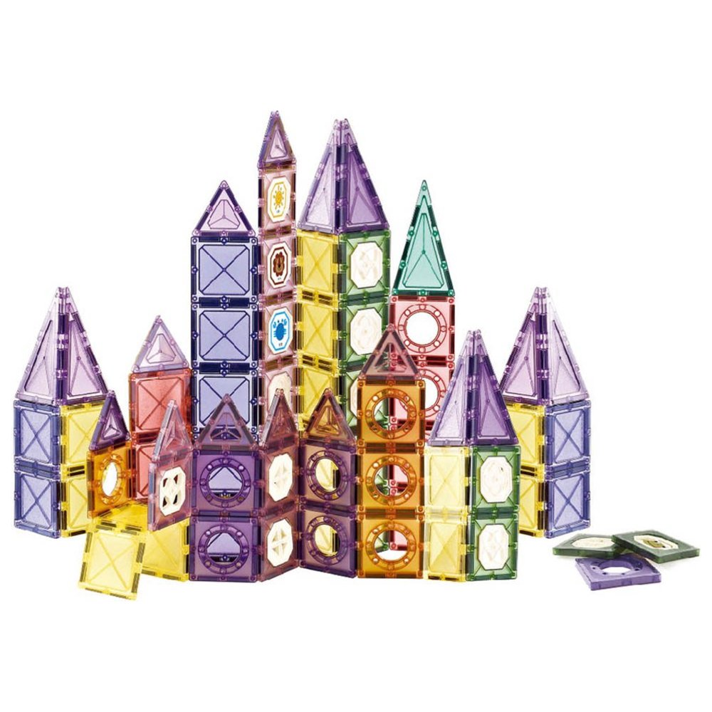 Little Learners - Personalized Magnetic Building Blocks - 106 Pc Set
