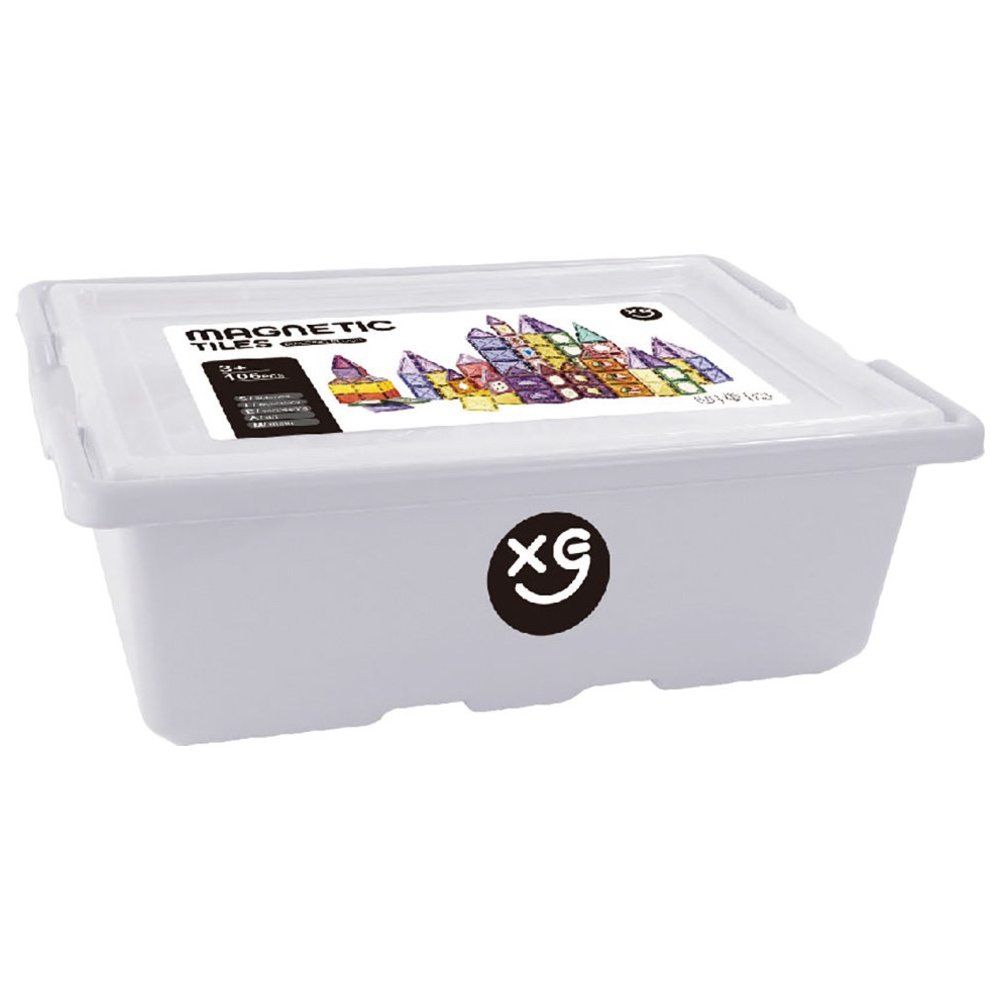 Little Learners - Personalized Magnetic Building Blocks - 106 Pc Set