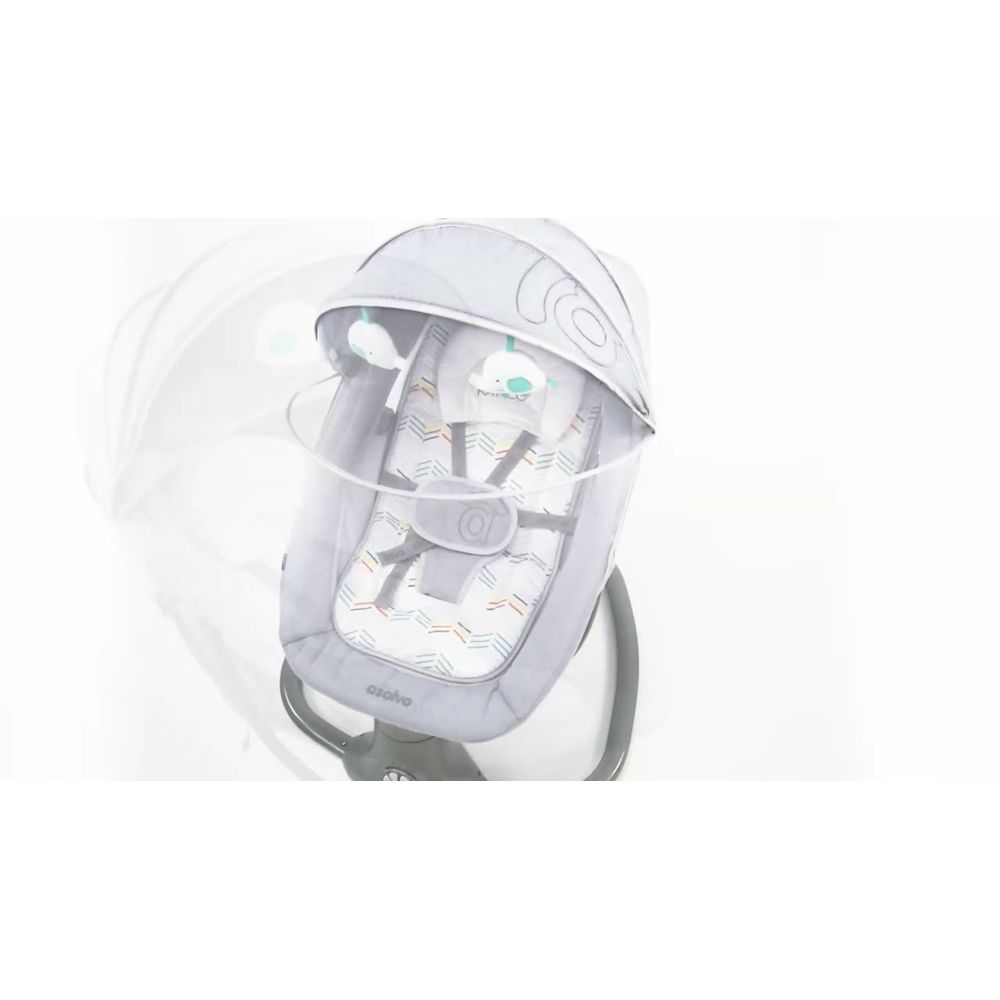 Asalvo - Personalized Baby Bouncer Musical Kahlo - Stone