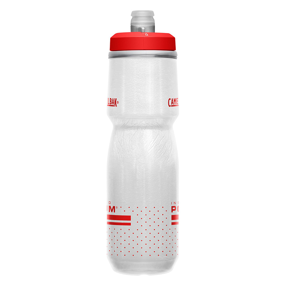 Camelbak - Personalized Podium Chill Insulated Water Bottle - Fiery Red/White - 700 ml