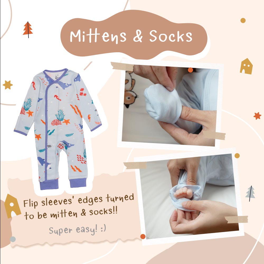 Snow Owl Little Koala Romper