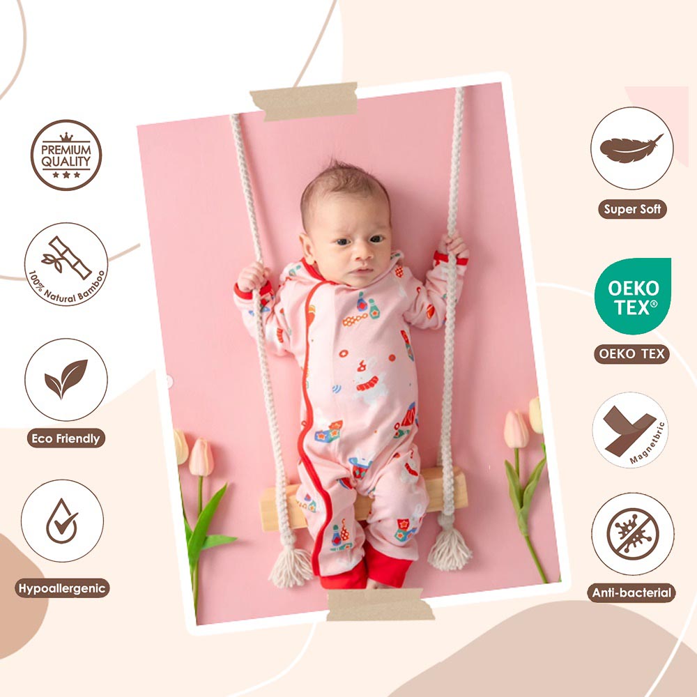 Snow Owl Magic Bunny Romper