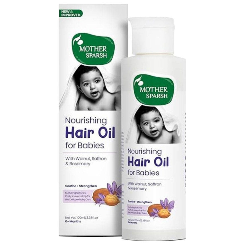 Mother Sparsh - Ayurvedic Baby Nourishing Hair Oil - 100 ml