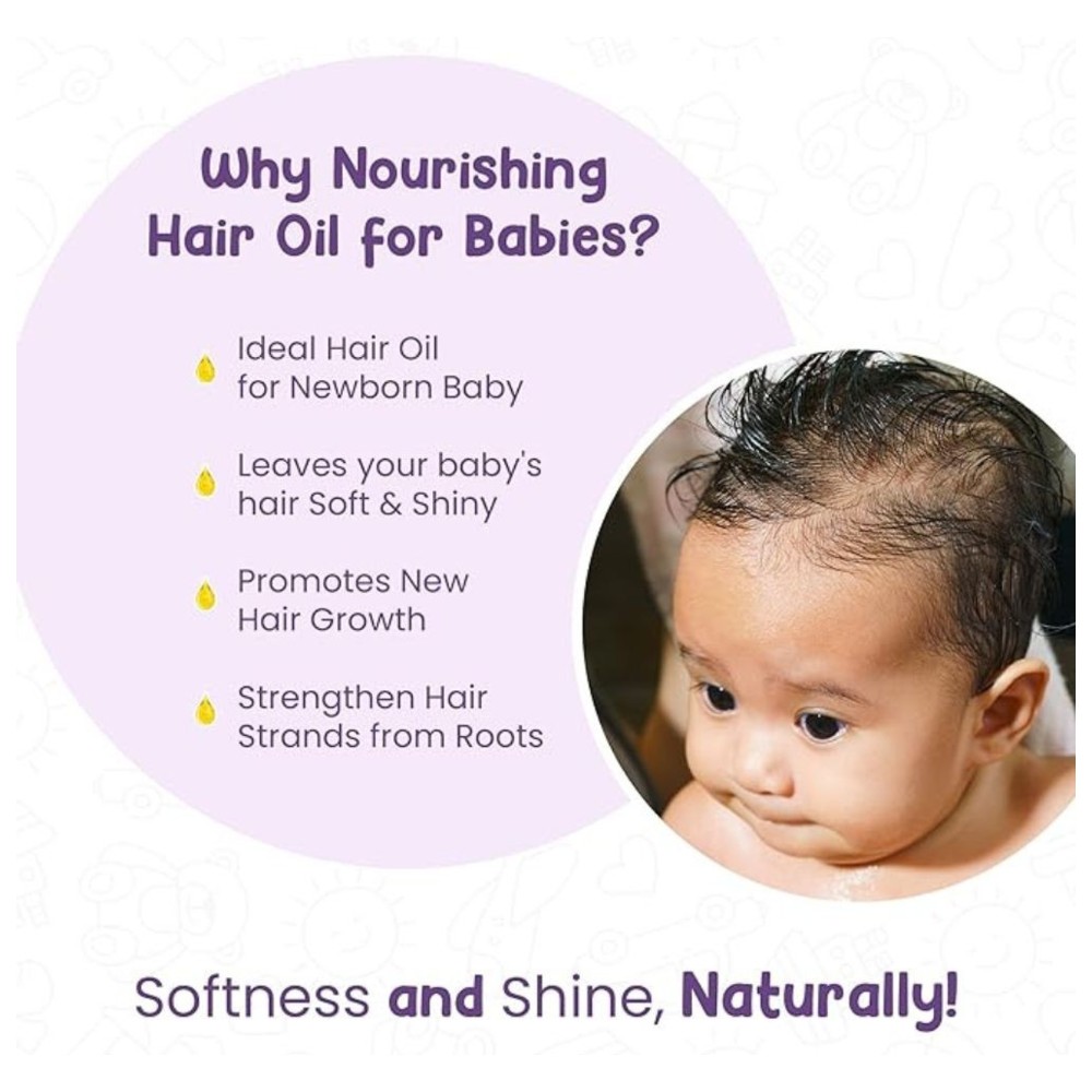 Mother Sparsh - Ayurvedic Baby Nourishing Hair Oil - 100 ml
