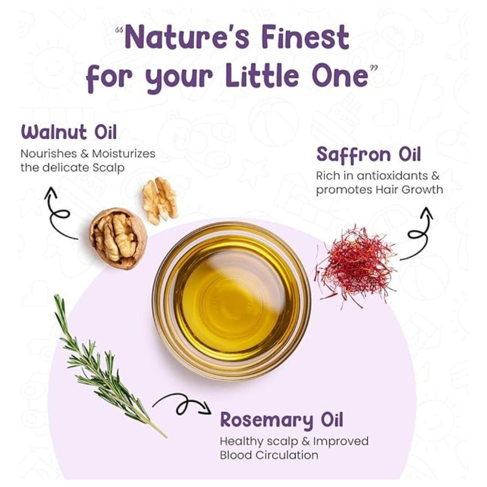 Mother Sparsh - Ayurvedic Baby Nourishing Hair Oil - 100 ml