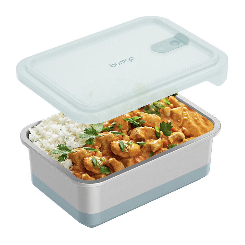 Bentgo - Microsteel Lunchbox - Rose Aqua - 2 L