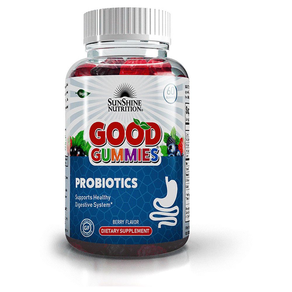 Sunshine Nutrition - Probiotics Good Gummies - Berry Flavour - 60's