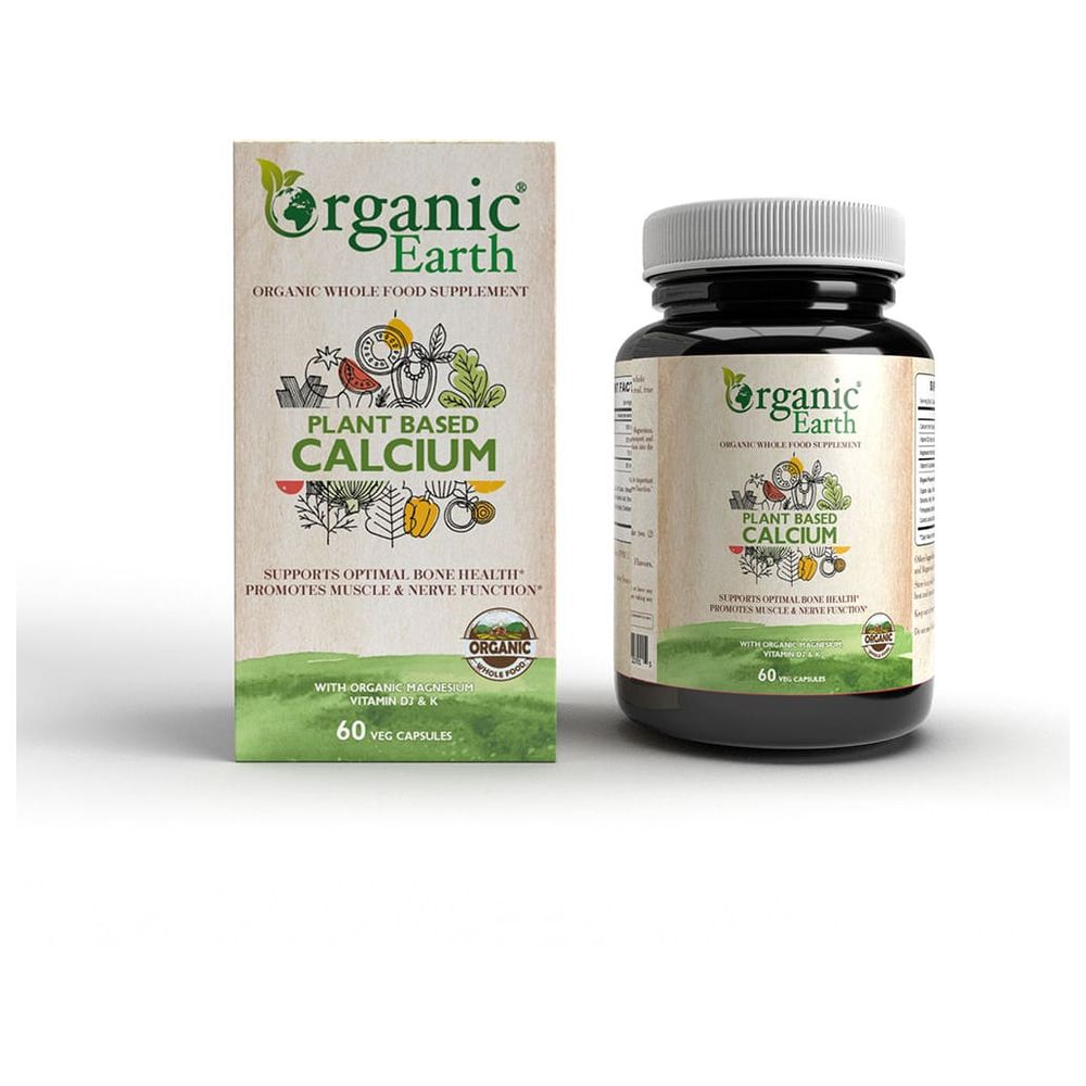 Organic Earth - Calcium Capsules - 60pcs