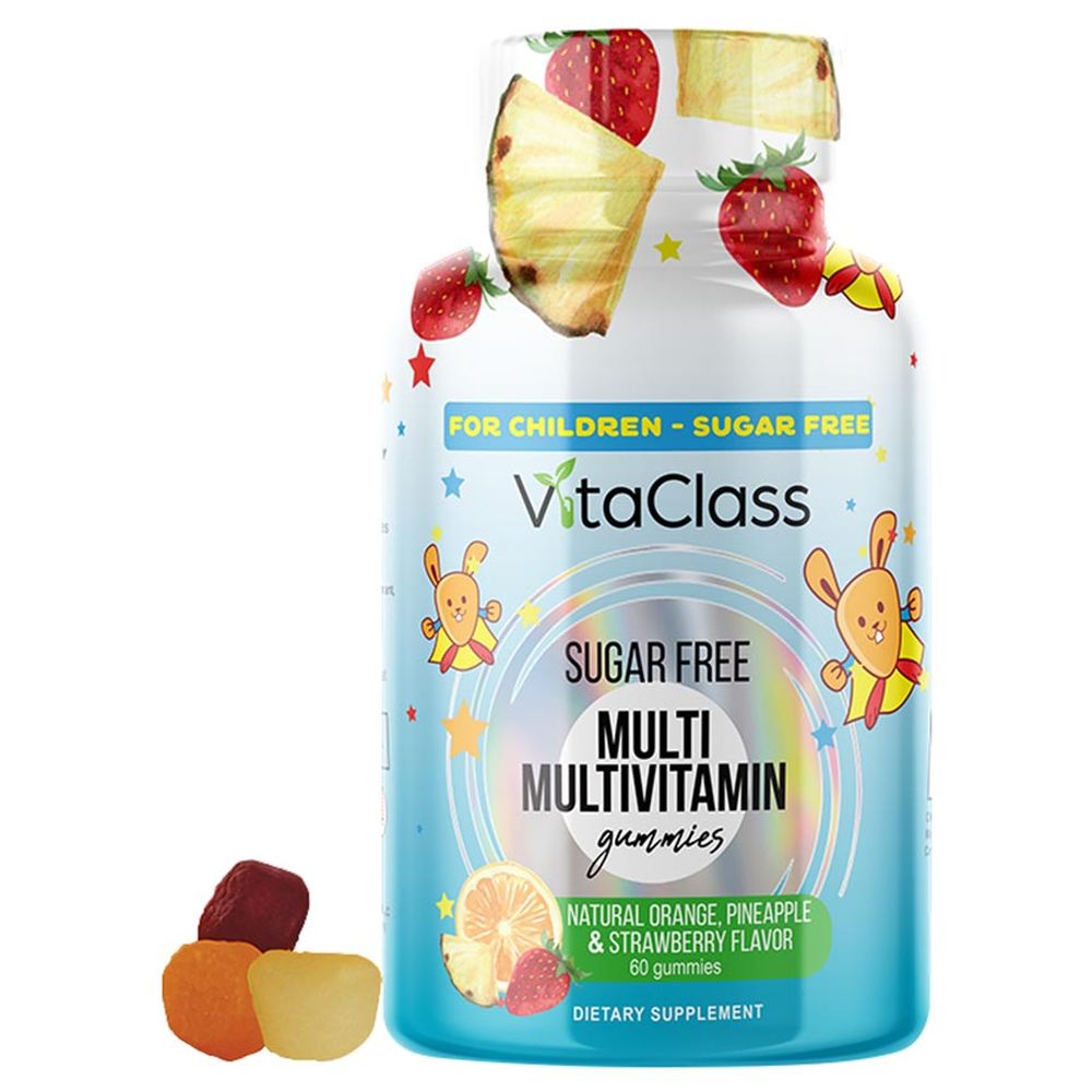 Vitaclass - Sugar Free Multivitamin Gummies For Children - 60's