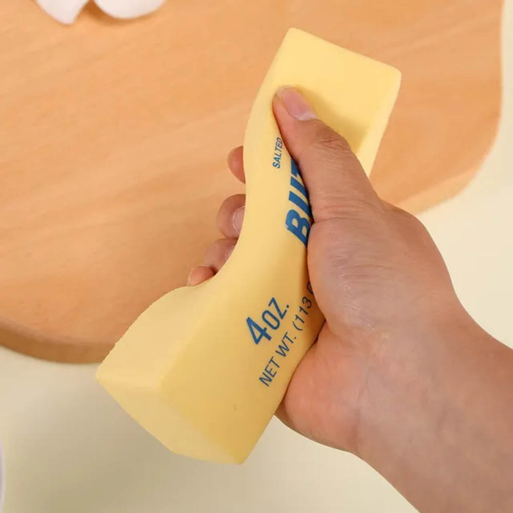 Essen - Butter Squishy Fidget Sensory Toy - Yellow