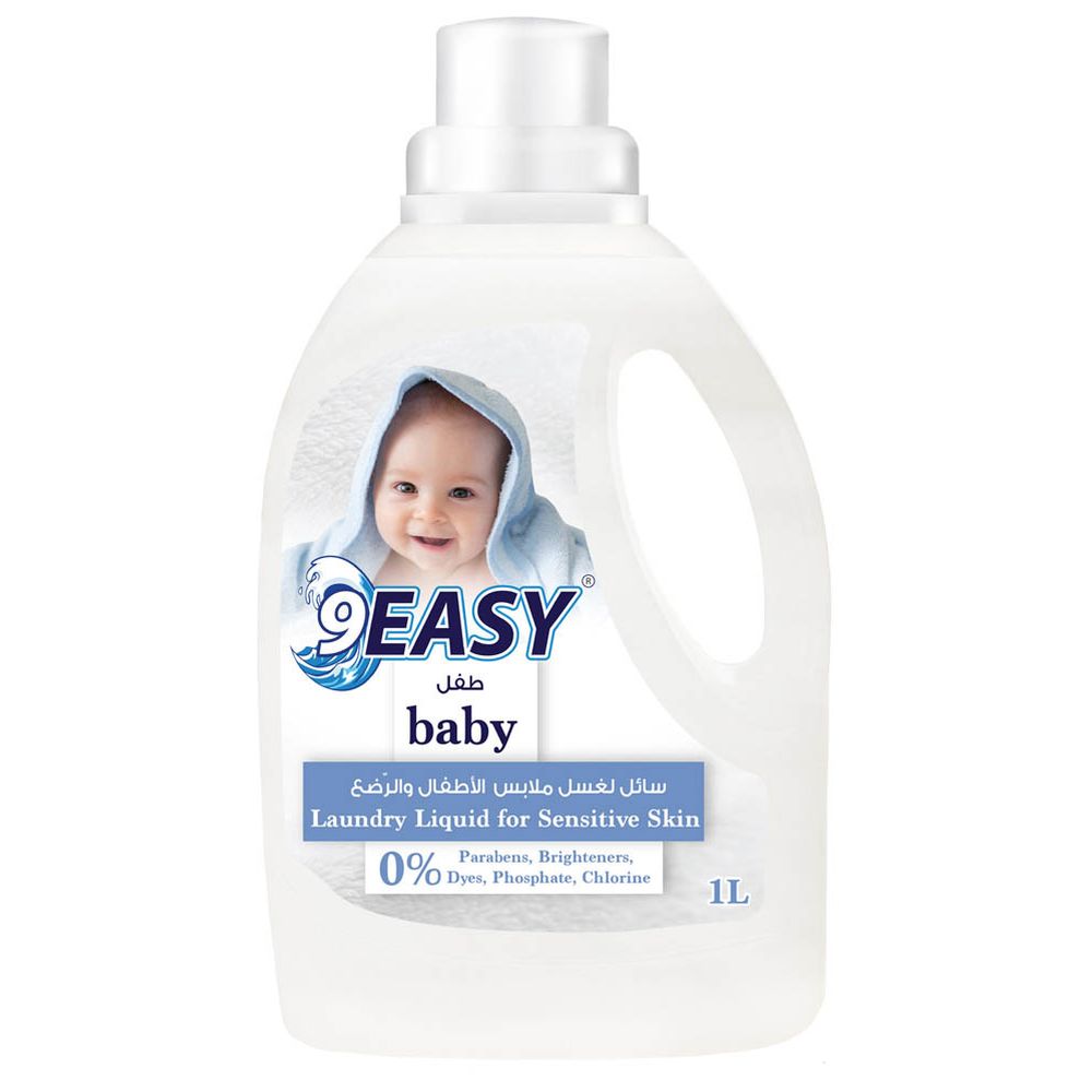 9Easy - Baby Sensitive Laundry Liquid - 1 L