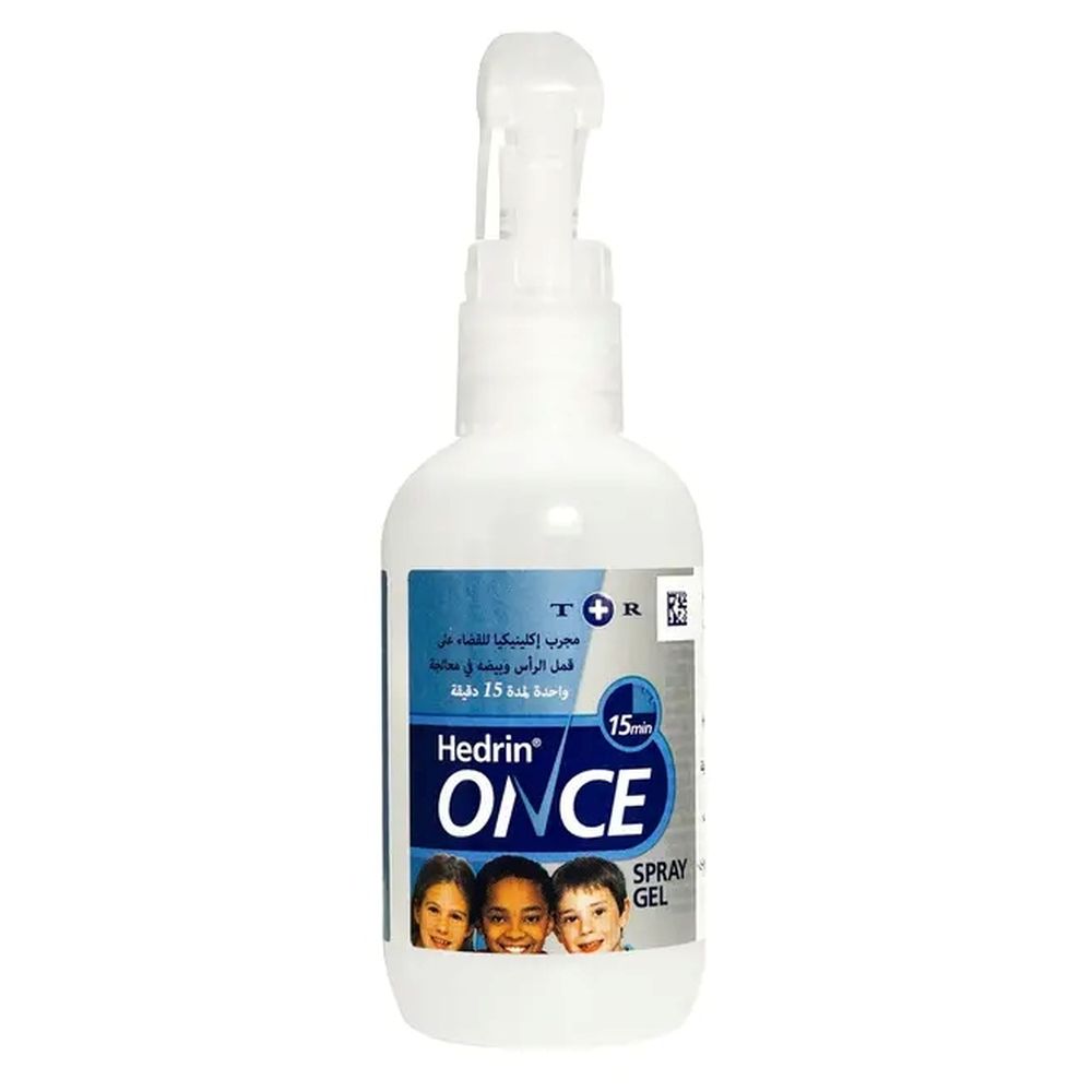 Hedrin - Once Head Lice & Eggs Spray Gel - 100 ml